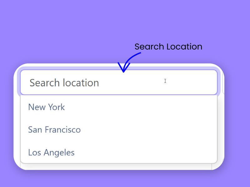 Search Location