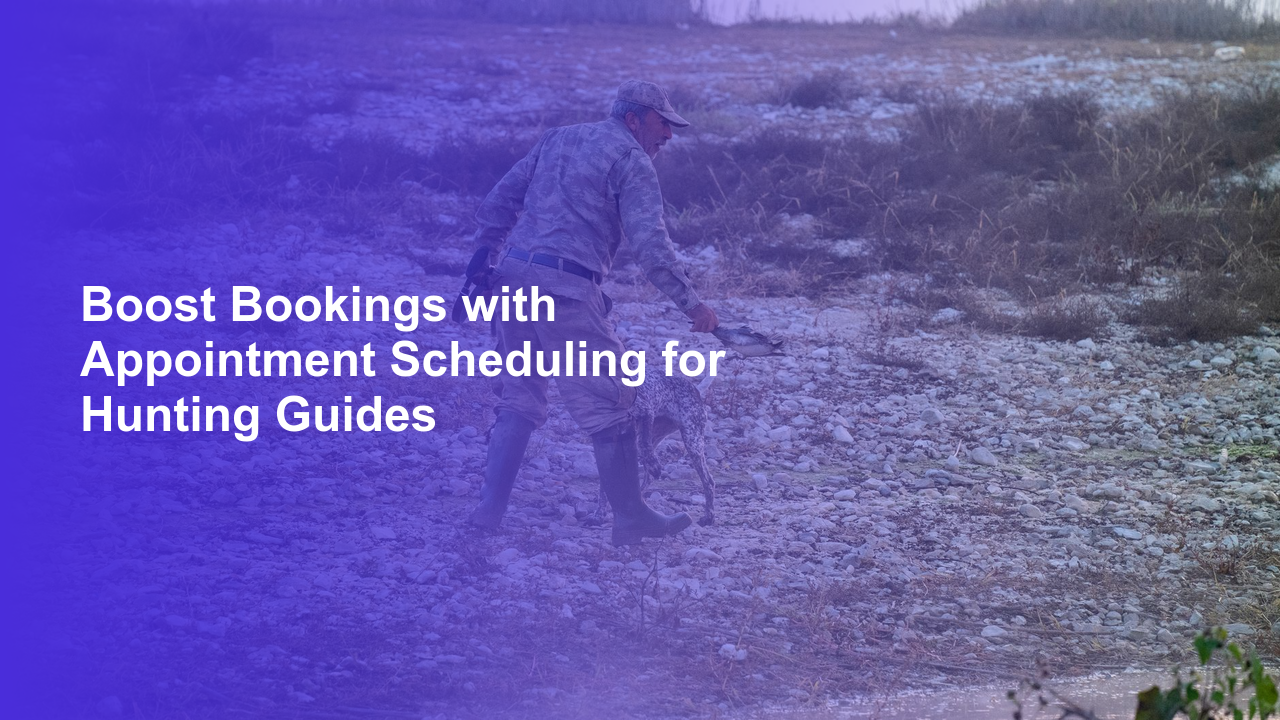 Boost Bookings with Appointment Scheduling for Hunting GuidesWorpress Booking Plugin - WP Booking Plugin - Booking Calendar